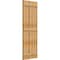 Ekena Millwork Joined Board-n-Batten Shutters, Rough Sawn Western Red Cedar, 26 7/8W x 73H, PR RBJ06S26X073RWR - alternate 3